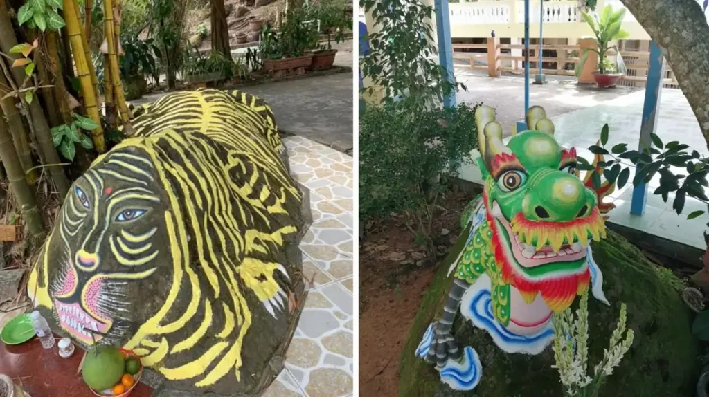 Chùa Sư Muôn Phú Quốc: Khám Phá Ngôi Chùa Cổ Kính và Linh Thiêng Nhất Đảo Ngọc 11 Khung cảnh thanh tịnh của chùa Sư Muôn Phú Quốc với kiến trúc Phật giáo hài hòa giữa thiên nhiên và không gian xanh yên bình.